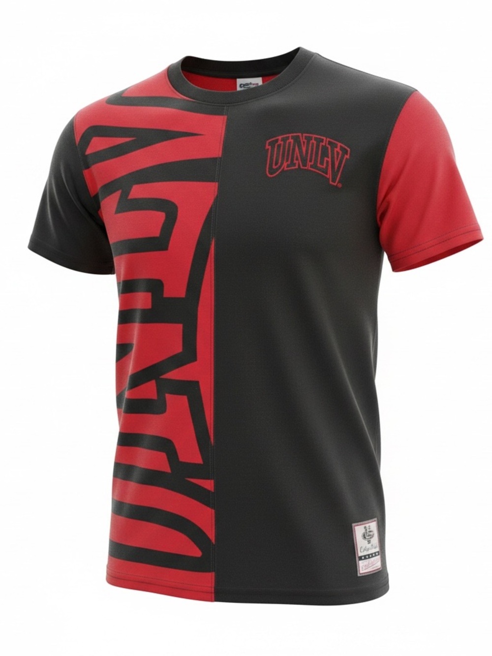 Mitchell & Ness UNLV Rebels NCAA Play By Play 2.0 Tee NWT Small